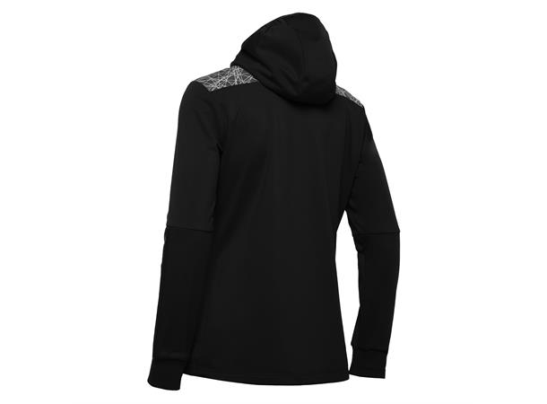 Aurora Full Zip Top Dame BLK/WHT XS Sporty fleecejakke 