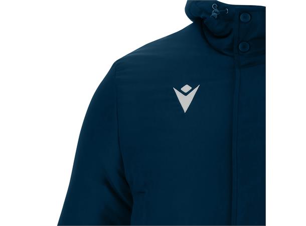 Turvey Long Bench Jacket NAV S Coachjakke - ekstra lang 