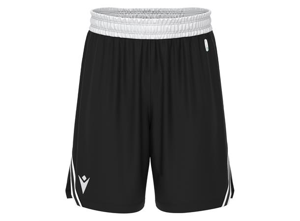 Kansas Basket Eco Shorts BLK/WHT 3XL Teknisk basketshorts - Unisex 