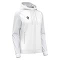 Atlas Hooded Jacket Full Zip W WHT XXS Teknisk full zip hettejakke til dame