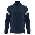 Hollow 1/4 zip NAV/WHT 4XL Treningstopp - Unisex